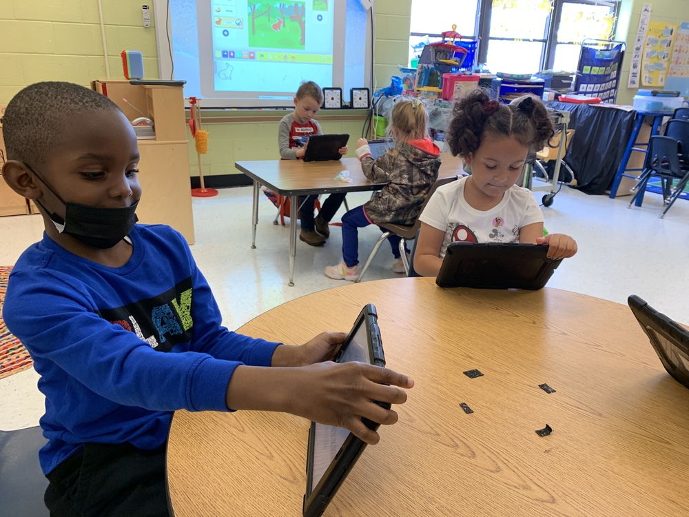 Students in preschool