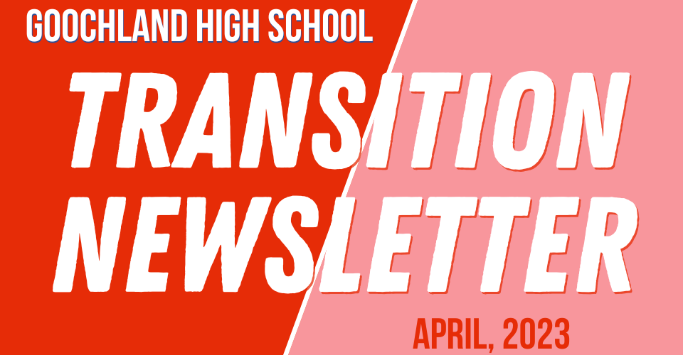Transition Newsletter, April 2023