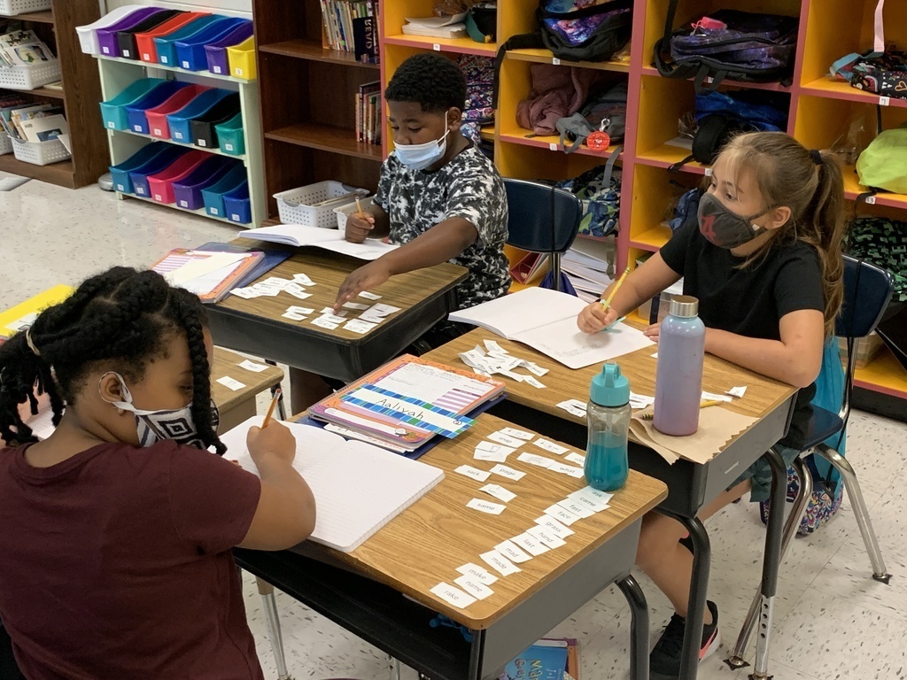 Students at Byrd Elementary School