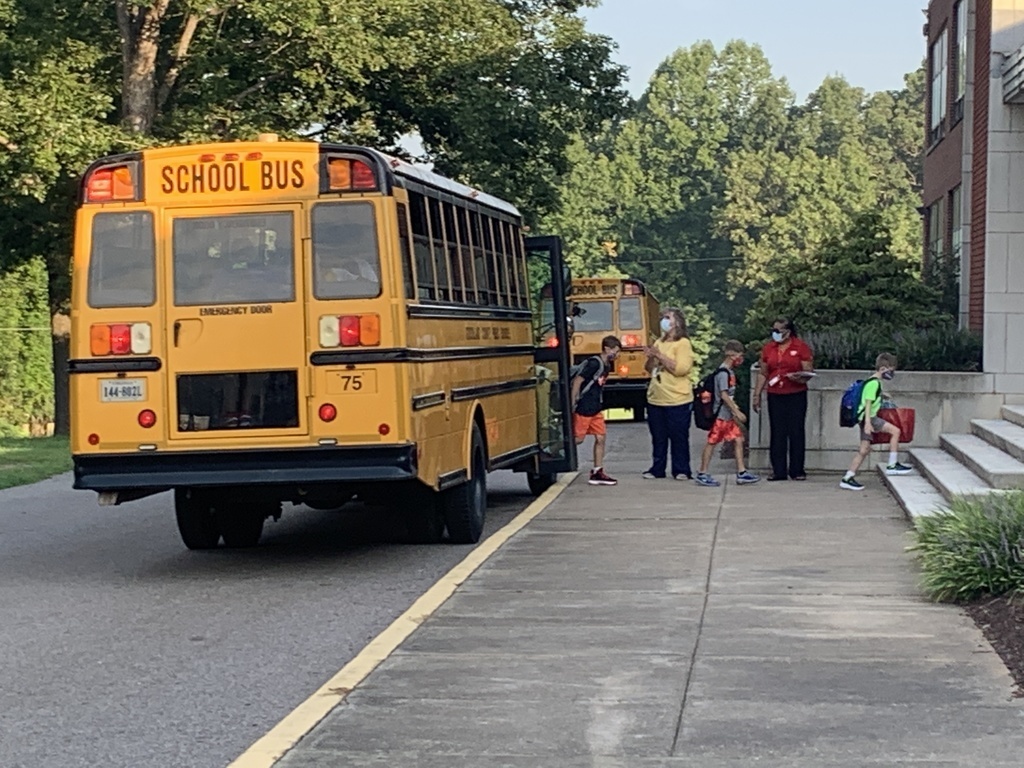 school bus at GES