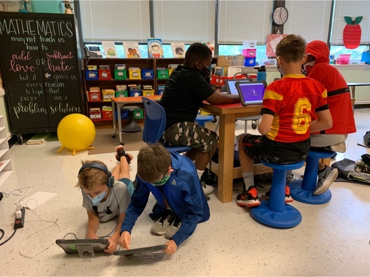 students at GES