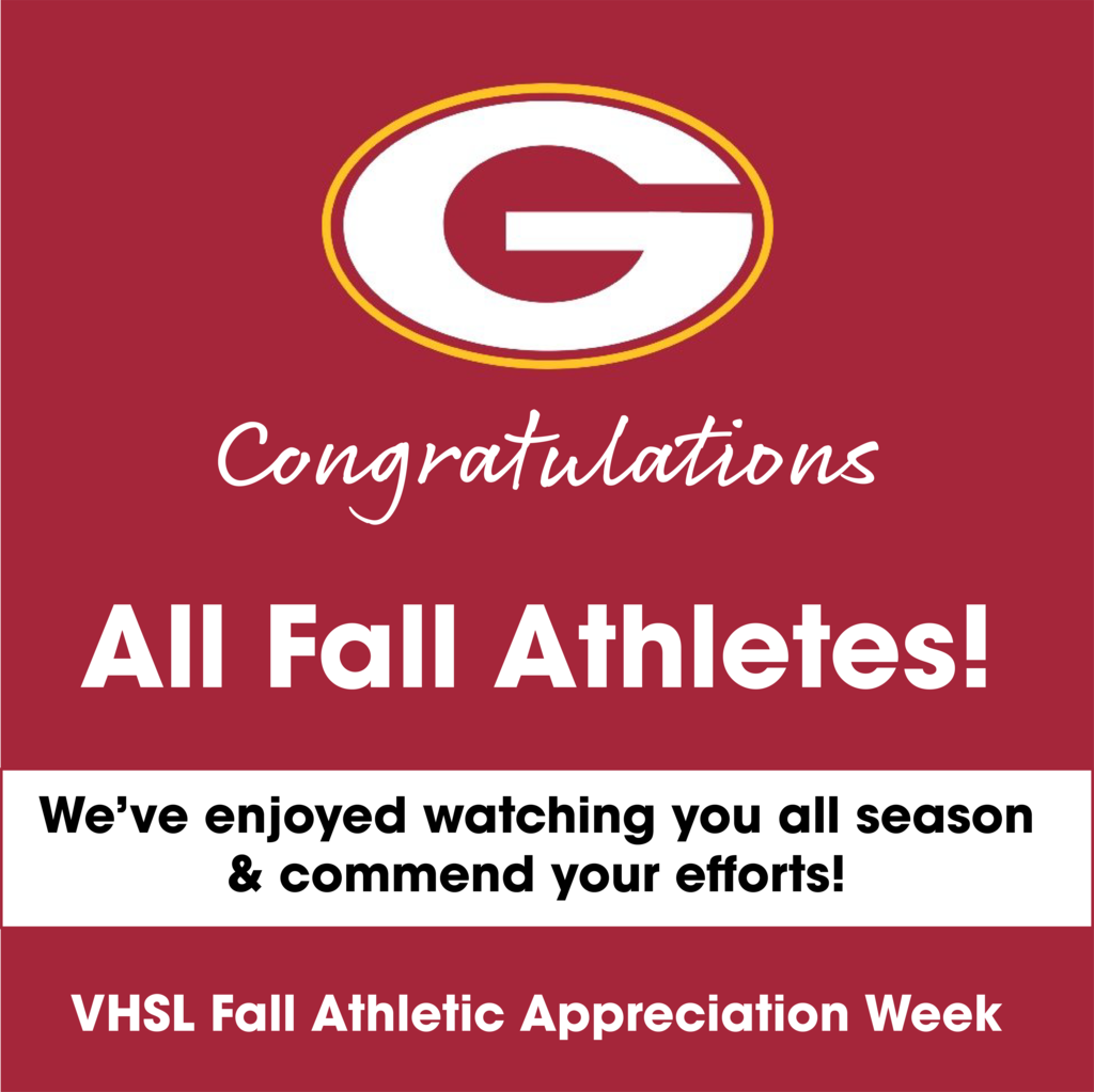 VHSL Fall Athletics Week