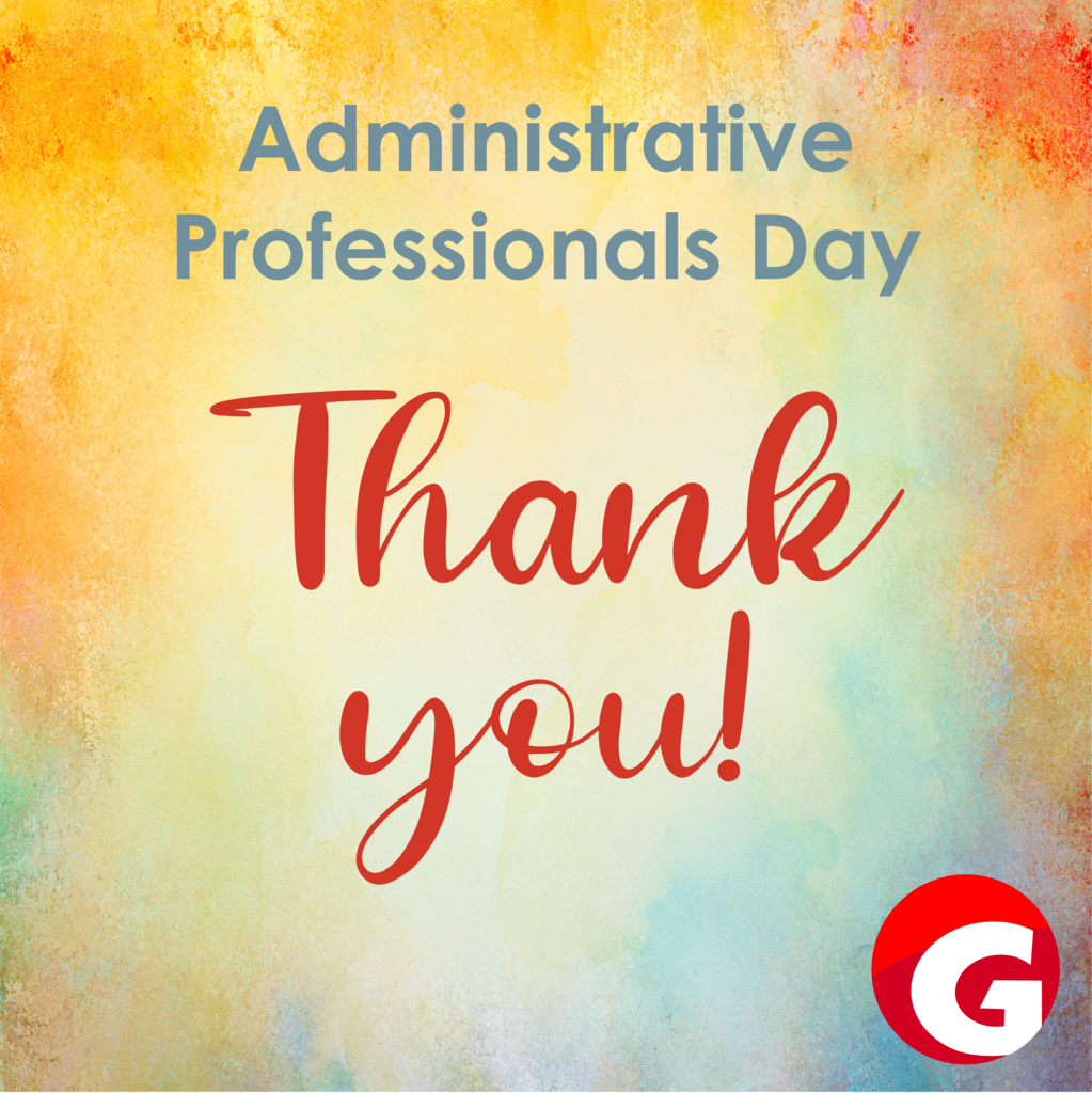 Thank you administrative professionals