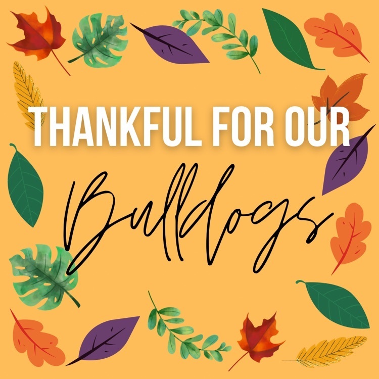 thankful for our Bulldogs