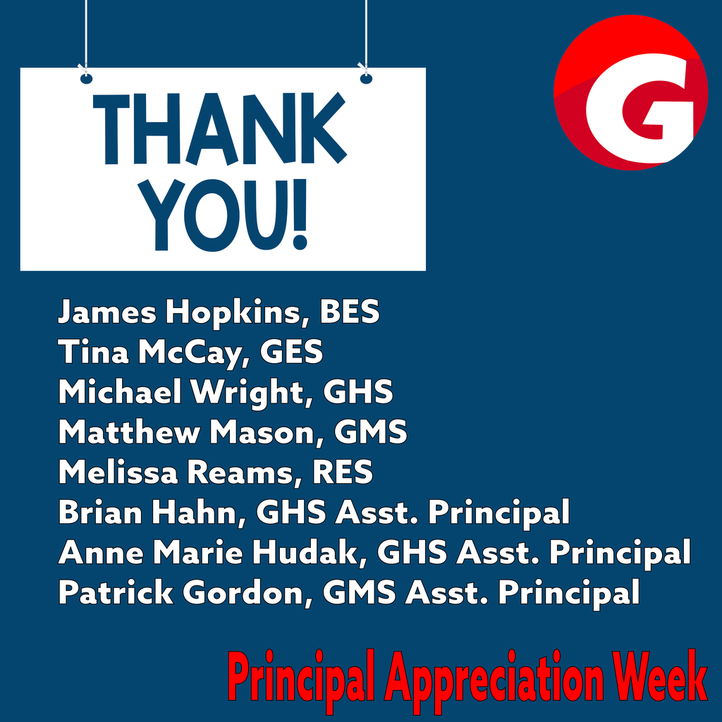 Principal thank you