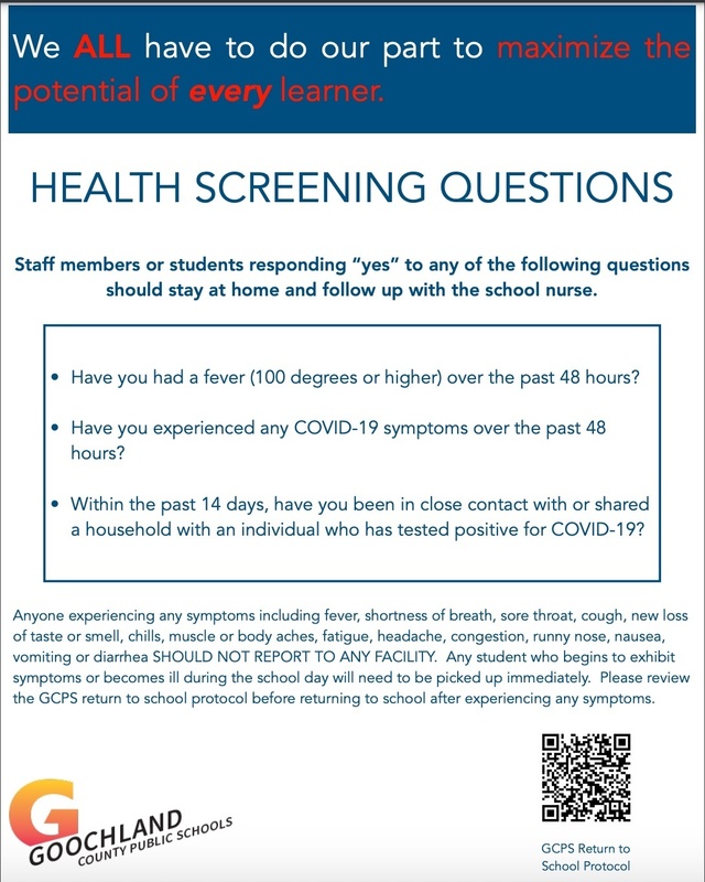 Health Screening FLyer