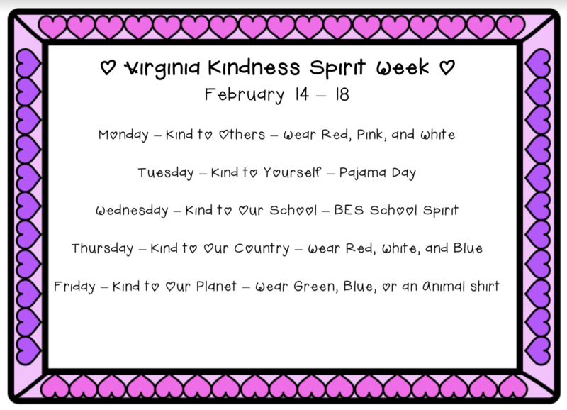 Virginia Kindness Spirit Week