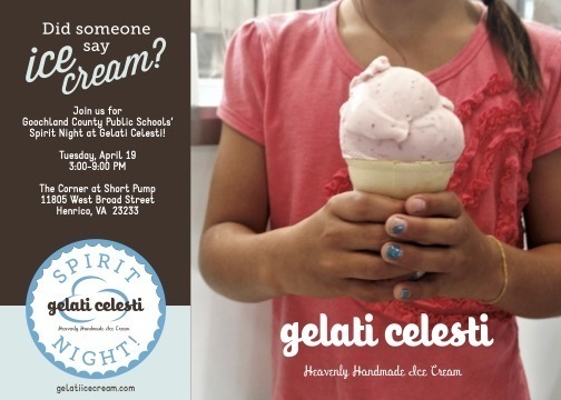 Gelati Celesti Flyer