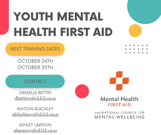 Youth Mental Health First Aid Flyer