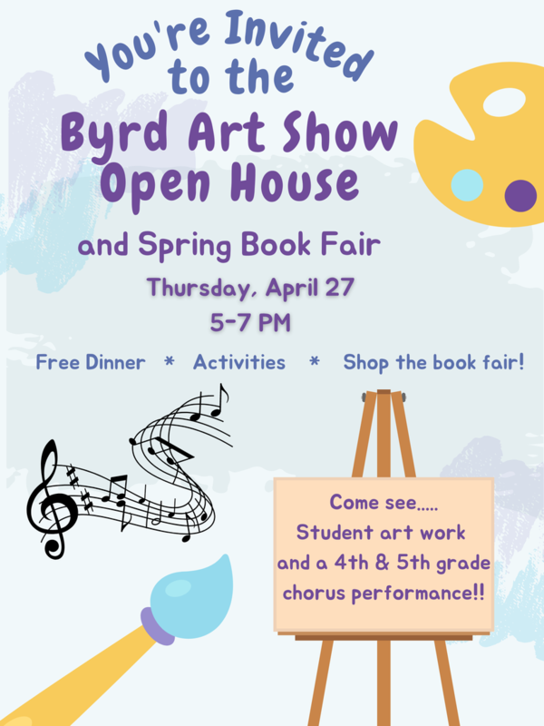 Byrd Art Show Flyer